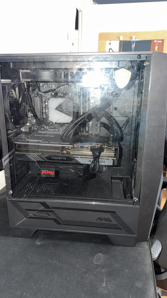 PC Gamer RX 7700 XT Ryzen 7 5800X3D 32Go, Enlèvement, Comme neuf, SSD
