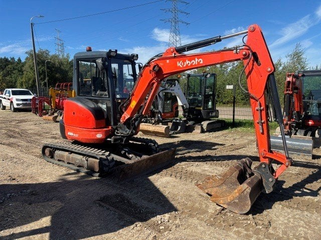 Minipelle Kubota U35, Enlèvement, Excavatrice