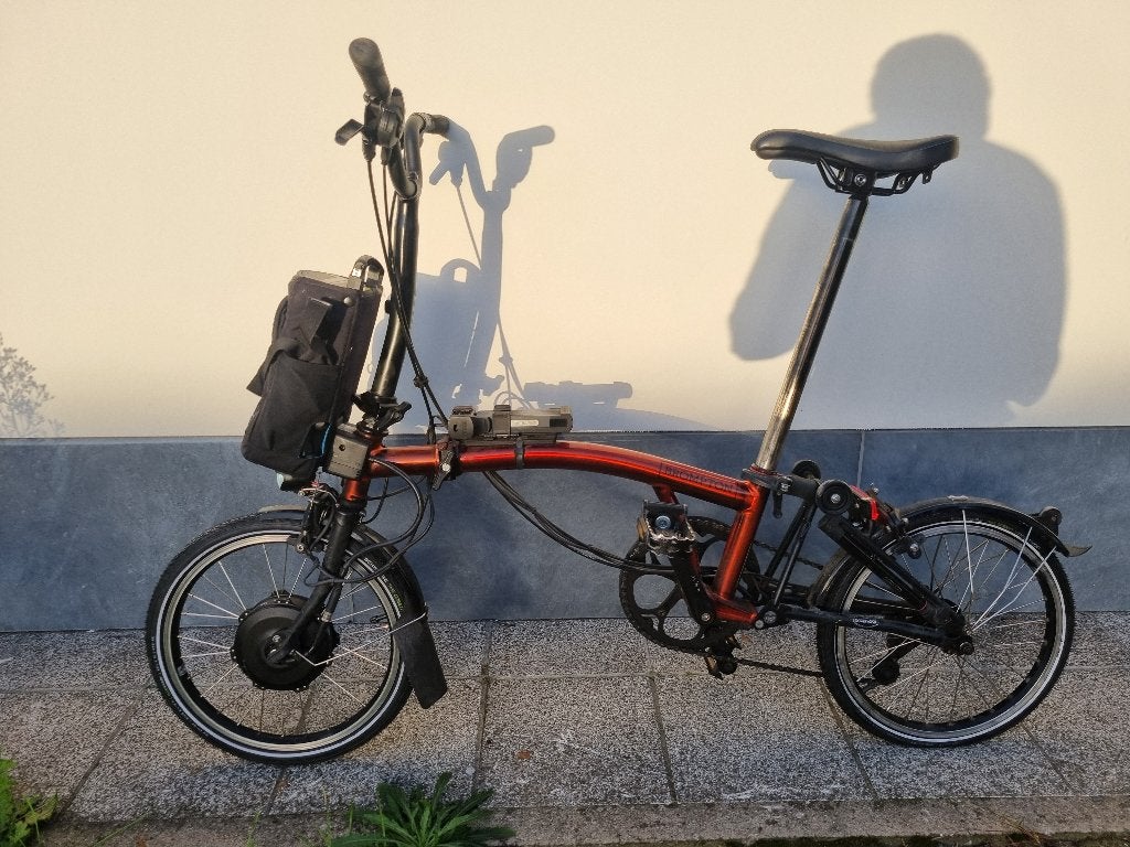 Brompton Electric C Line, Ophalen, Gebruikt, Brompton, Velgrem
