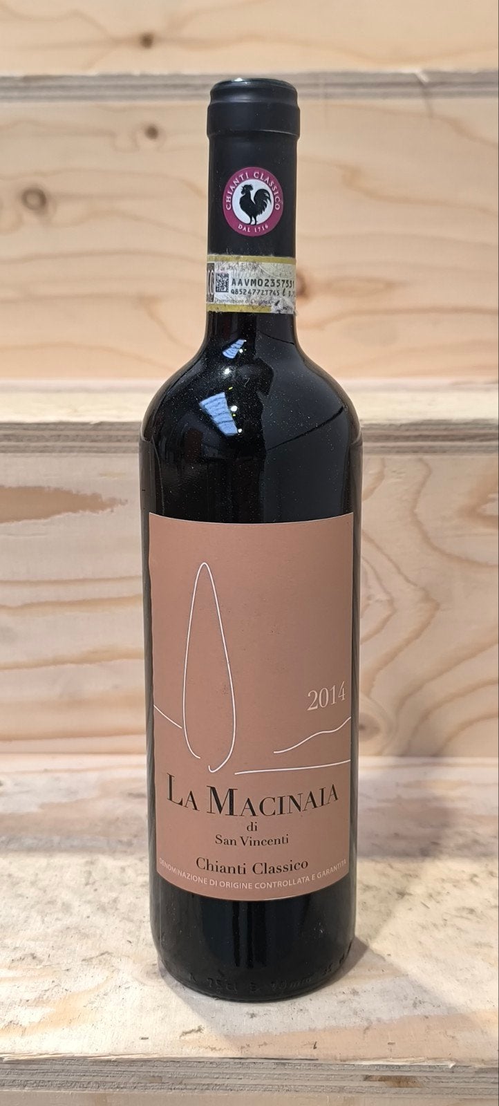 la macinaia di San Vecenti 2014 Chianti classique, Neuf, Pleine, Enlèvement, Vin rouge