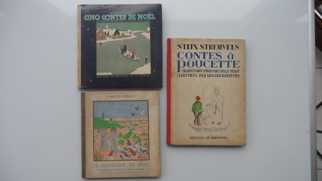 Drie oude kinderboeken van C. Melloy - franstalig, Boeken, Prentenboeken en Plaatjesalbums, Ophalen of Verzenden