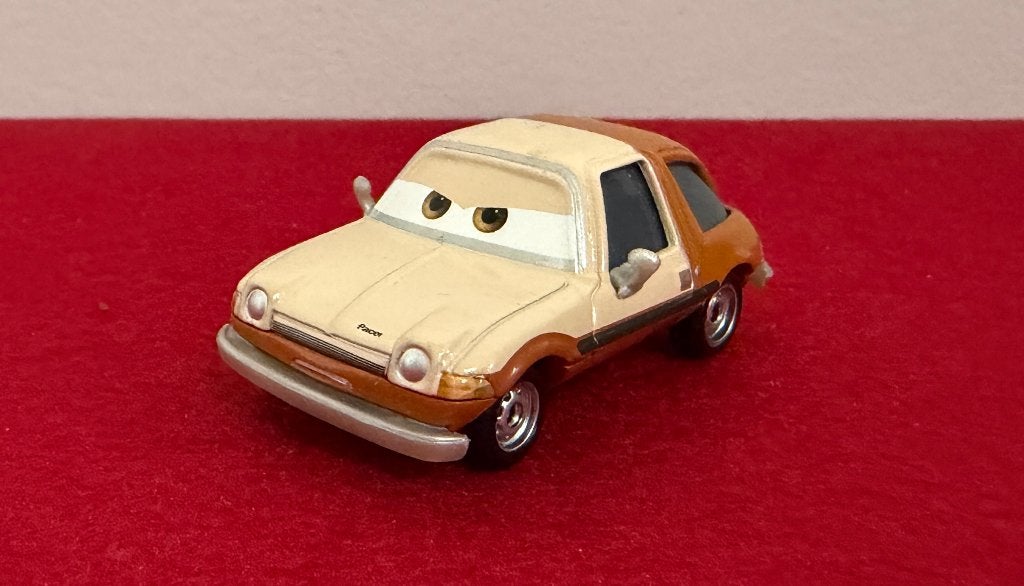 DISNEY CARS Tubbs Pacer Diecast 1:55, Ophalen of Verzenden, Nieuw, Auto