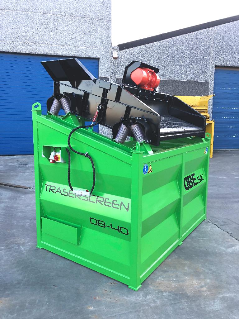 OP STOCK! DB ENGINEERING DB40 enkeldecks zeefmachine, Enlèvement, Rongeur ou Lapin