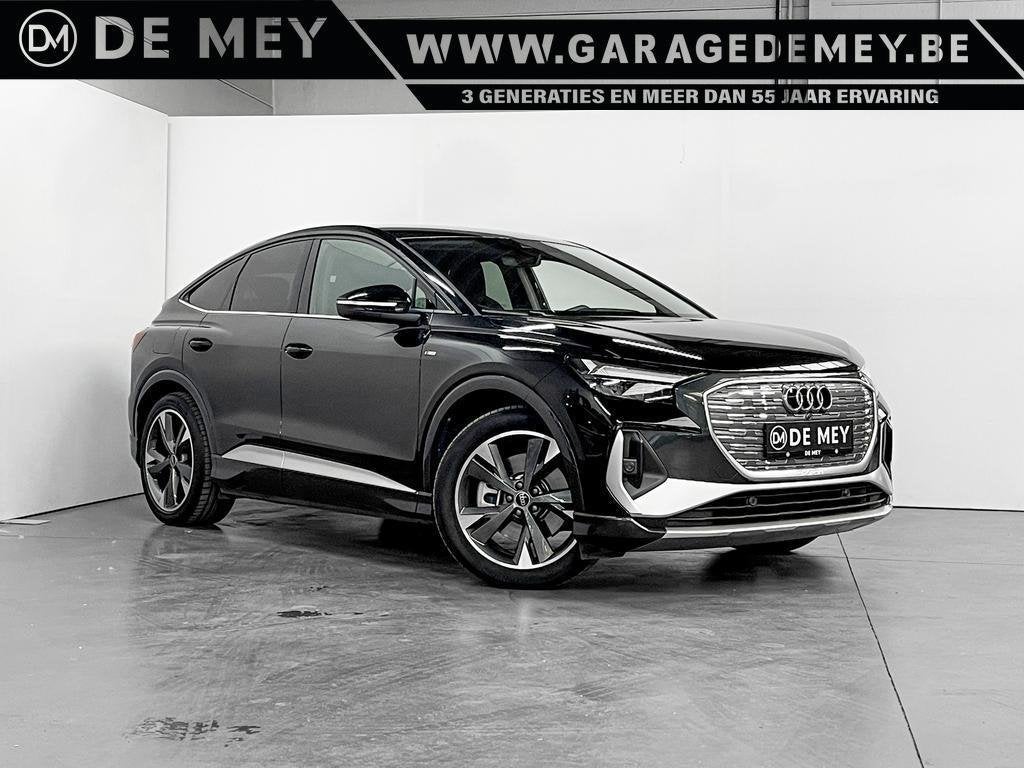 Audi Q4 Sportback e-tron Q4 Sportback e-Tron 82 kWh 45 Attra, Auto's, Audi, Overige modellen, Zwart, SUV of Terreinwagen, Te koop