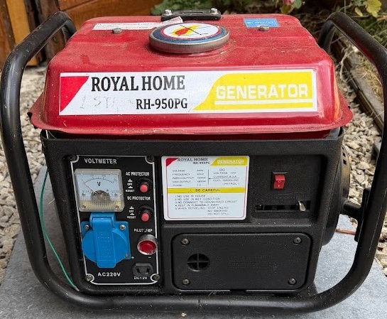 Groupe électrogène, Enlèvement ou Envoi, Comme neuf, Moins de 5 kVA, Essence