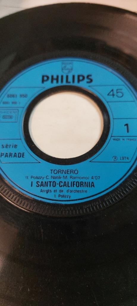 Vinyle 45 tours Tornero I Santo California