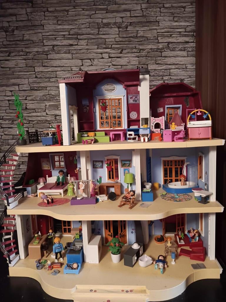 Playmobiel herenhuis met acc, Kinderen en Baby's, Ophalen