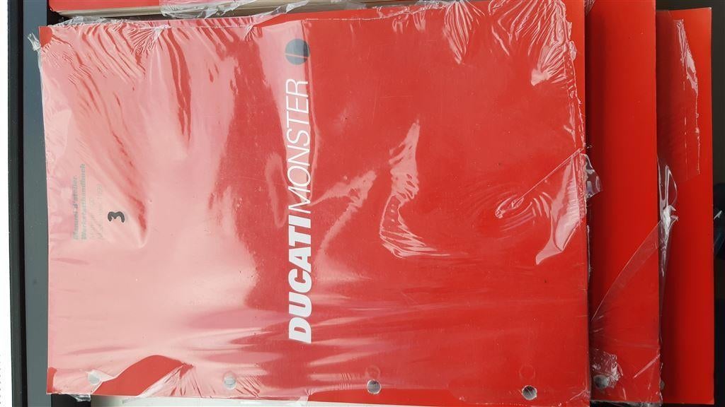 Documentatie 1B Ducati originele workshop manuals monster 90, Ophalen of Verzenden, Ducati