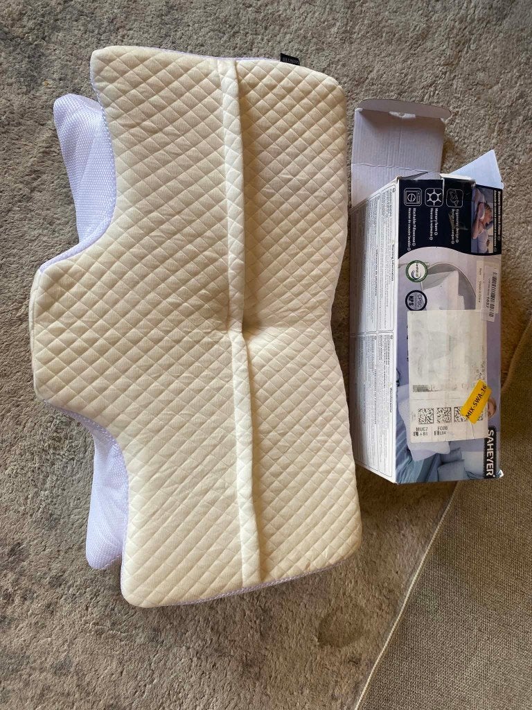 Saheyer nekkussen, Huis en Inrichting, Woonaccessoires | Kussens, Nieuw, Hoofdkussen, Wit, Ergonomisch, Ophalen of Verzenden