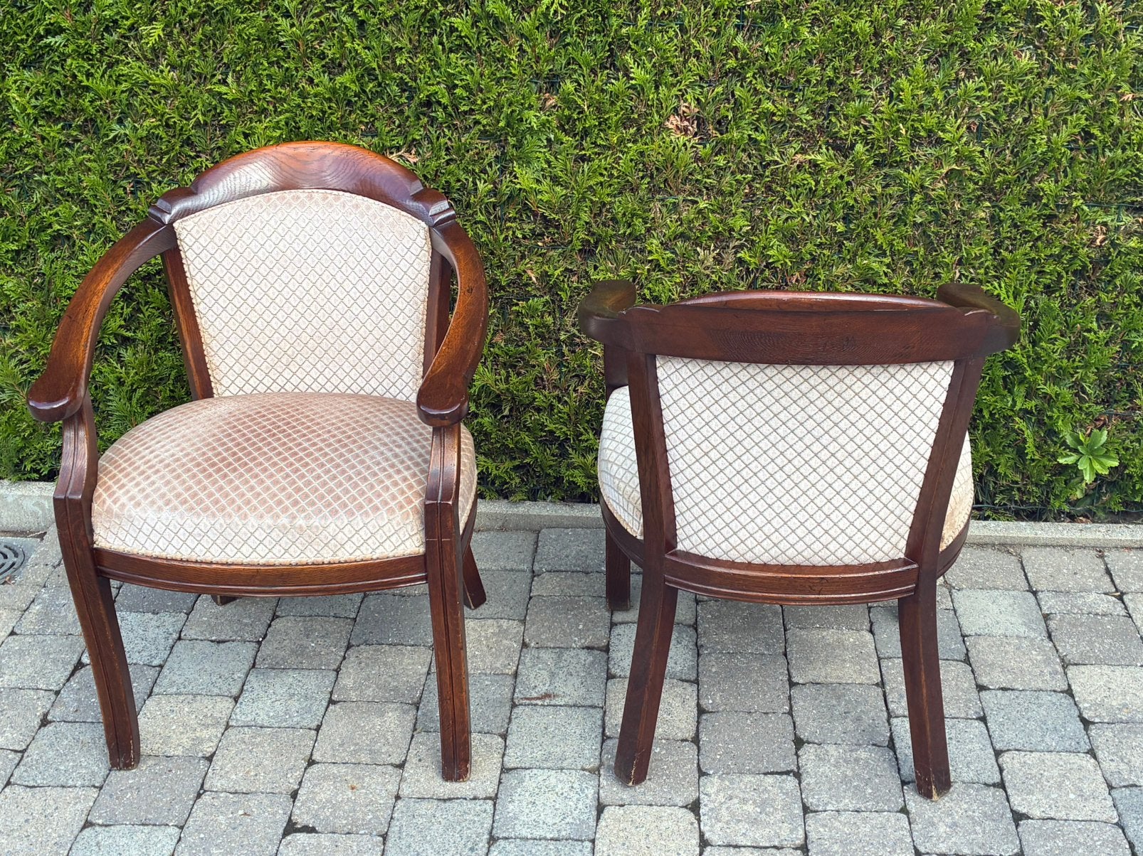 Twee bijzet Bretoense stoelen, Ophalen, Bretoense stijl, Twee, Zo goed als nieuw