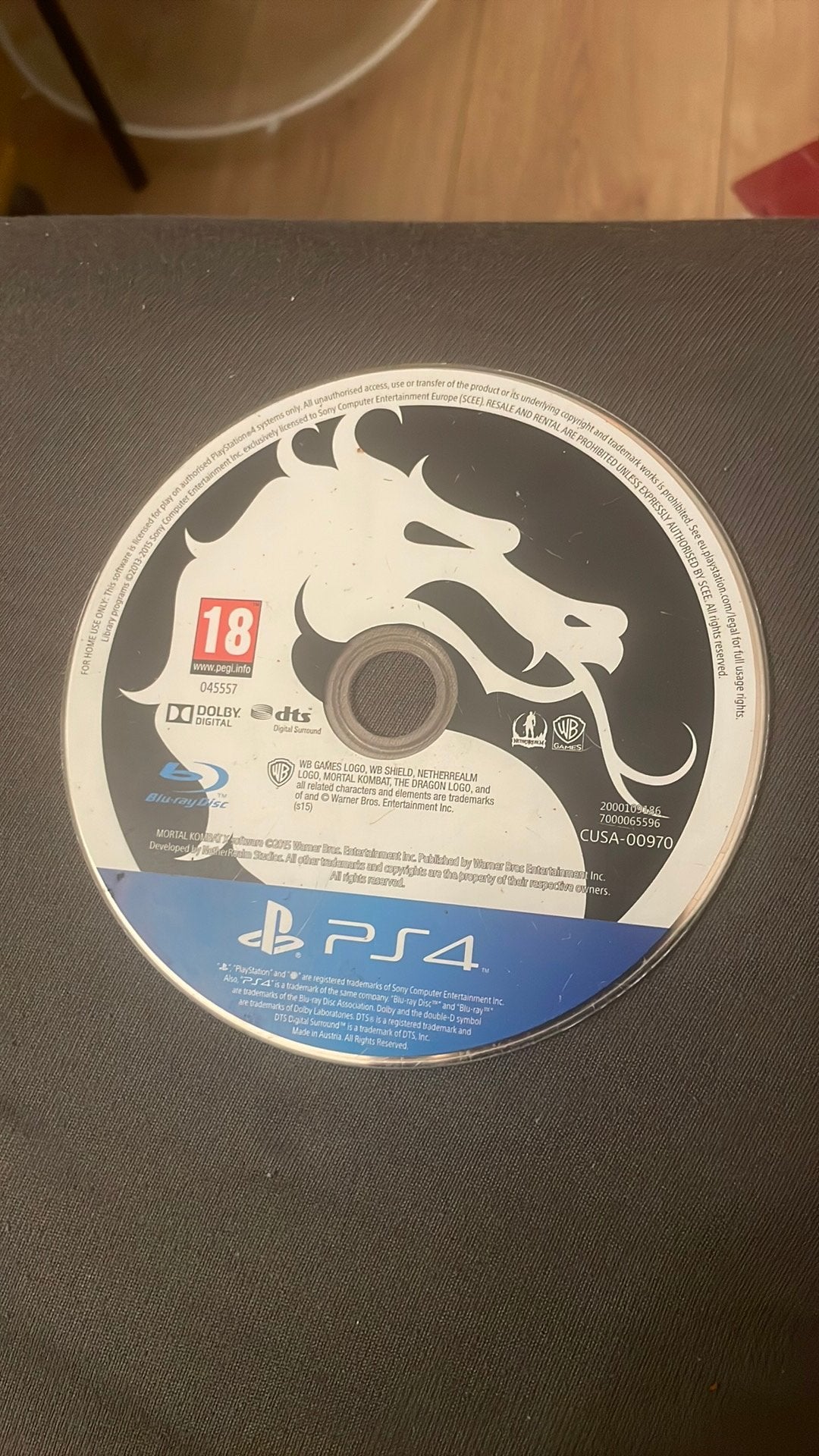 Mortal Kombat, The Dragon - ps4, Enlèvement ou Envoi, Comme neuf