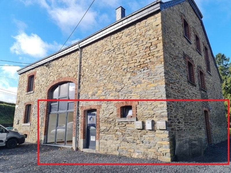 Villance: aangenaam appartement, glvls, 1 slpkr, tuintje., Immo, 110 m², Villance (Libin), Provincie Luxemburg, 189 kWh/m²/jaar