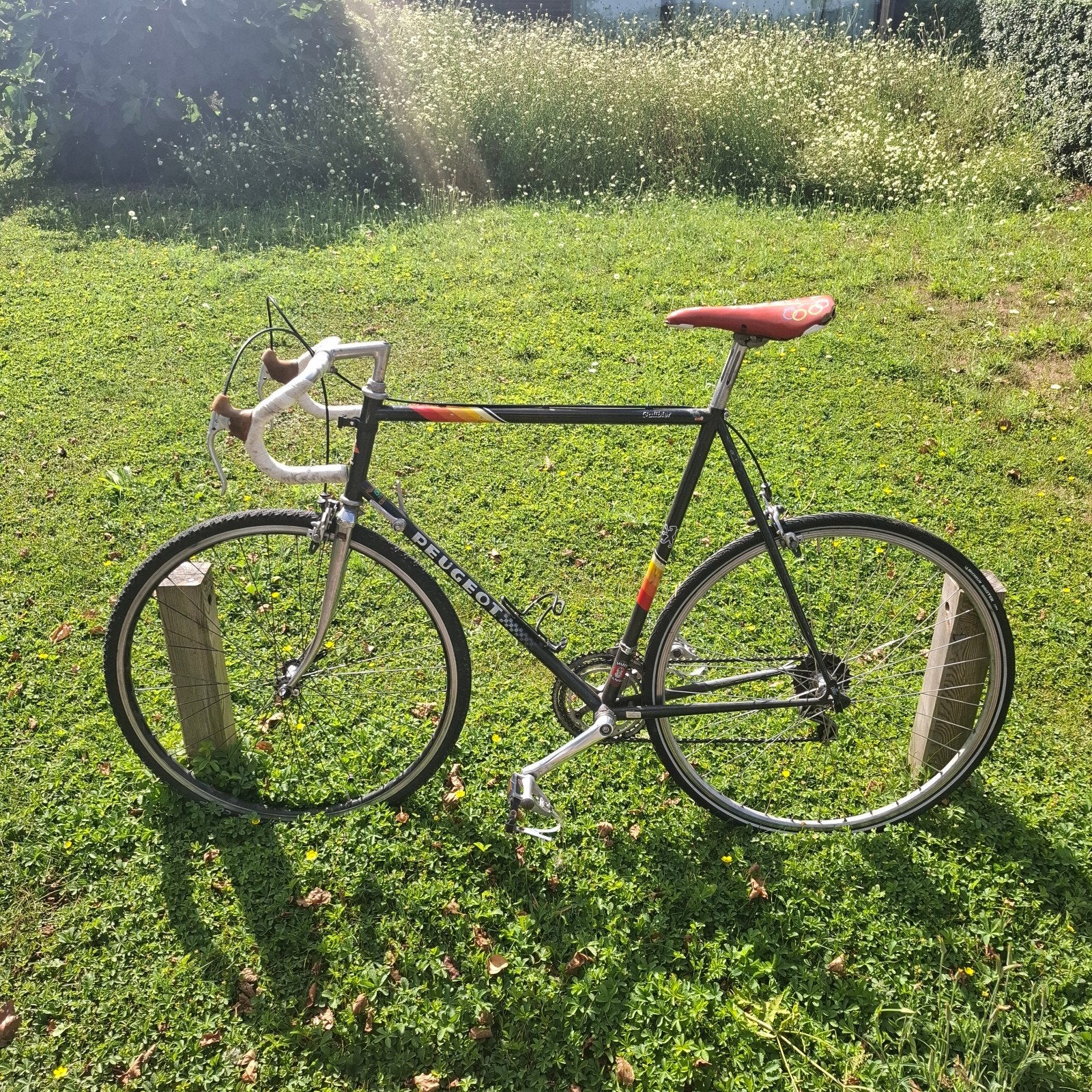 Retro Peugot koersfiets, Fietsen en Brommers, Ophalen