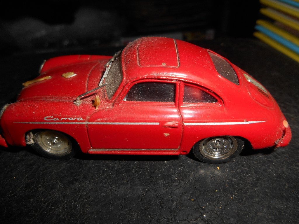 BRUMM Porshe 356 rouge, Ophalen of Verzenden