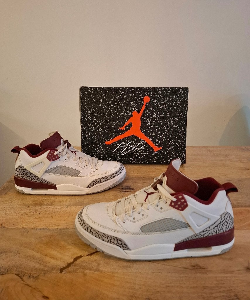 Nike Air Jordan Spizike Low heren 45, Vêtements | Hommes, Chaussures, Enlèvement ou Envoi, Porté, Blanc, Nike air Jordan