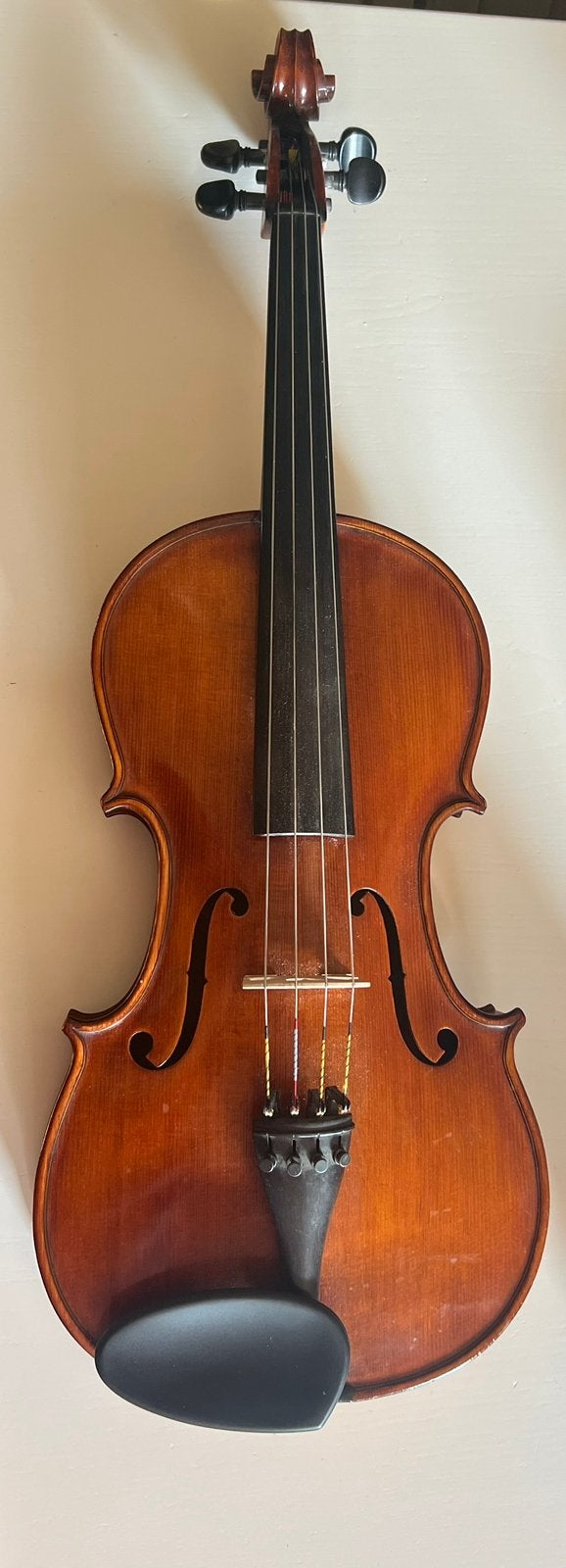 Altviool aangekocht bij Luc Deneys, Musique & Instruments, Enlèvement, Comme neuf, Violon alto