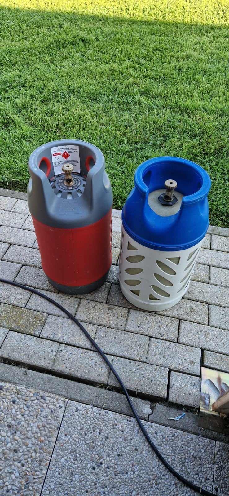 Licht gewicht gasflessen, Enlèvement, Utilisé