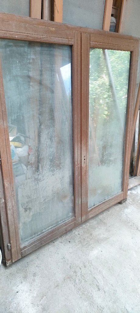 Fenêtre, Double vitrage, 120 à 160 cm, Comme neuf, Enlèvement