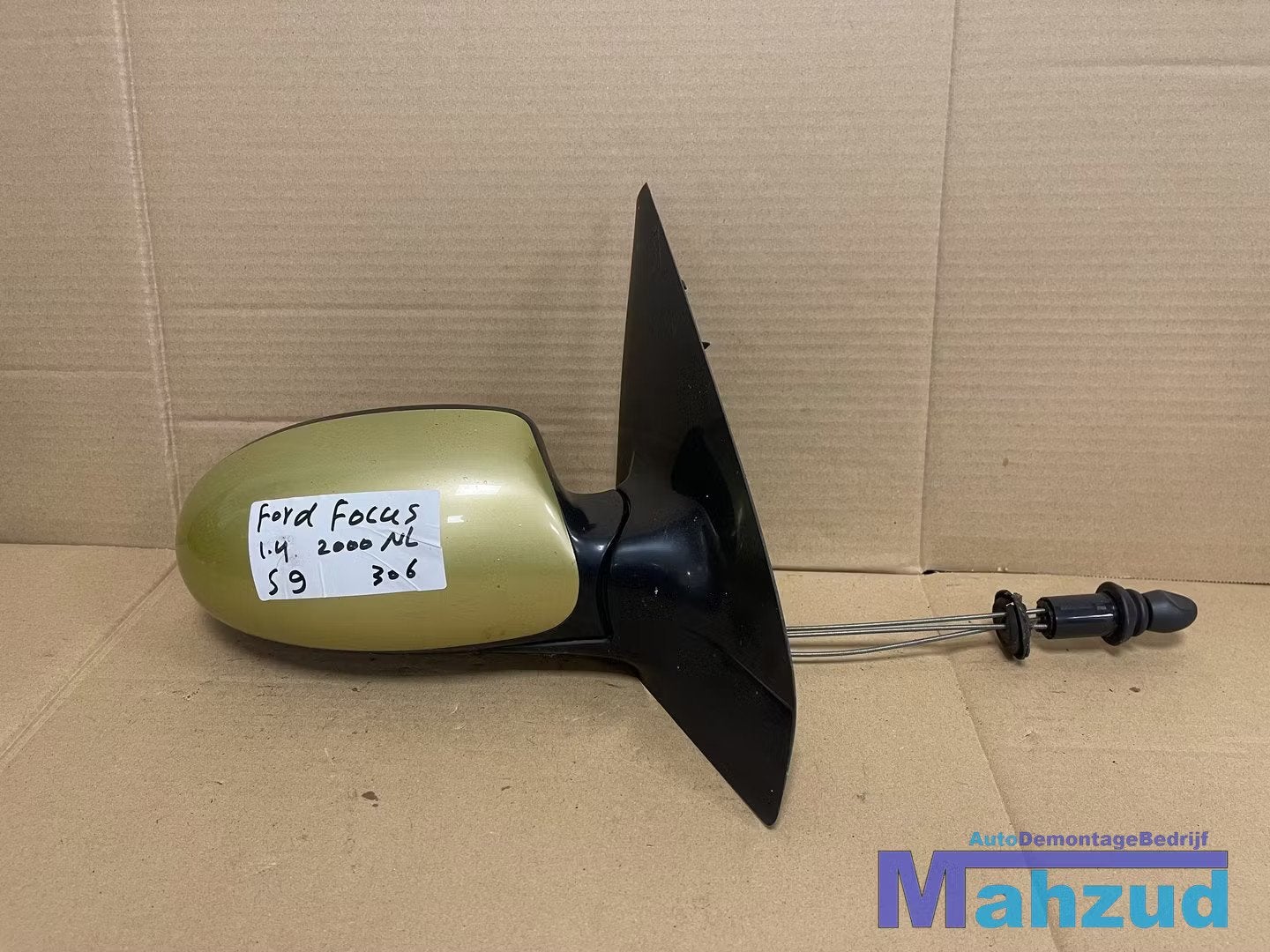 FORD FOCUS 1 geel S9 Rechs spiegel buitenspiegel 1999-2004, Gebruikt, Info@ford.com, Ford, Ford Motor Company