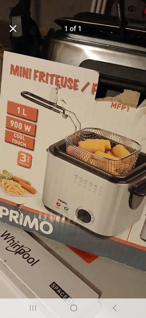 Mini friteuse, Electroménager, Enlèvement
