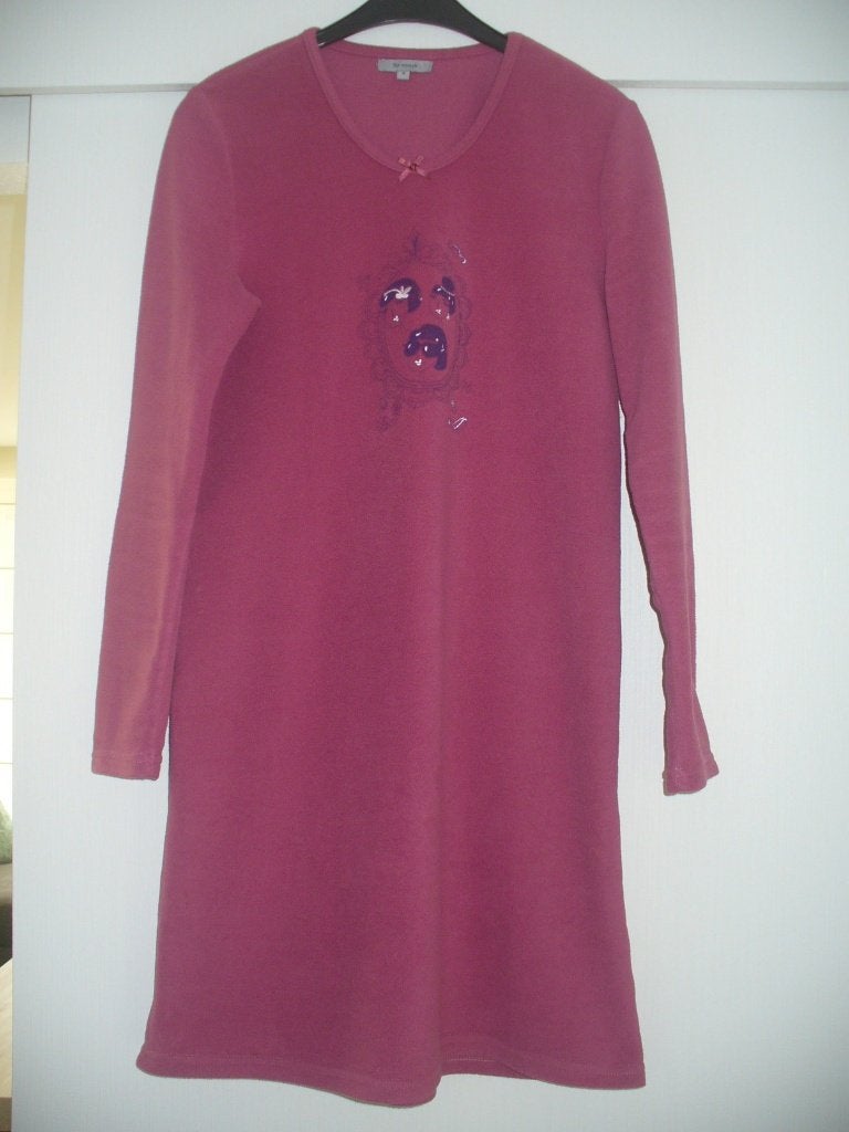 Fleece nachtkleed maat S, Ophalen of Verzenden, Gedragen, Maat 36 (S)