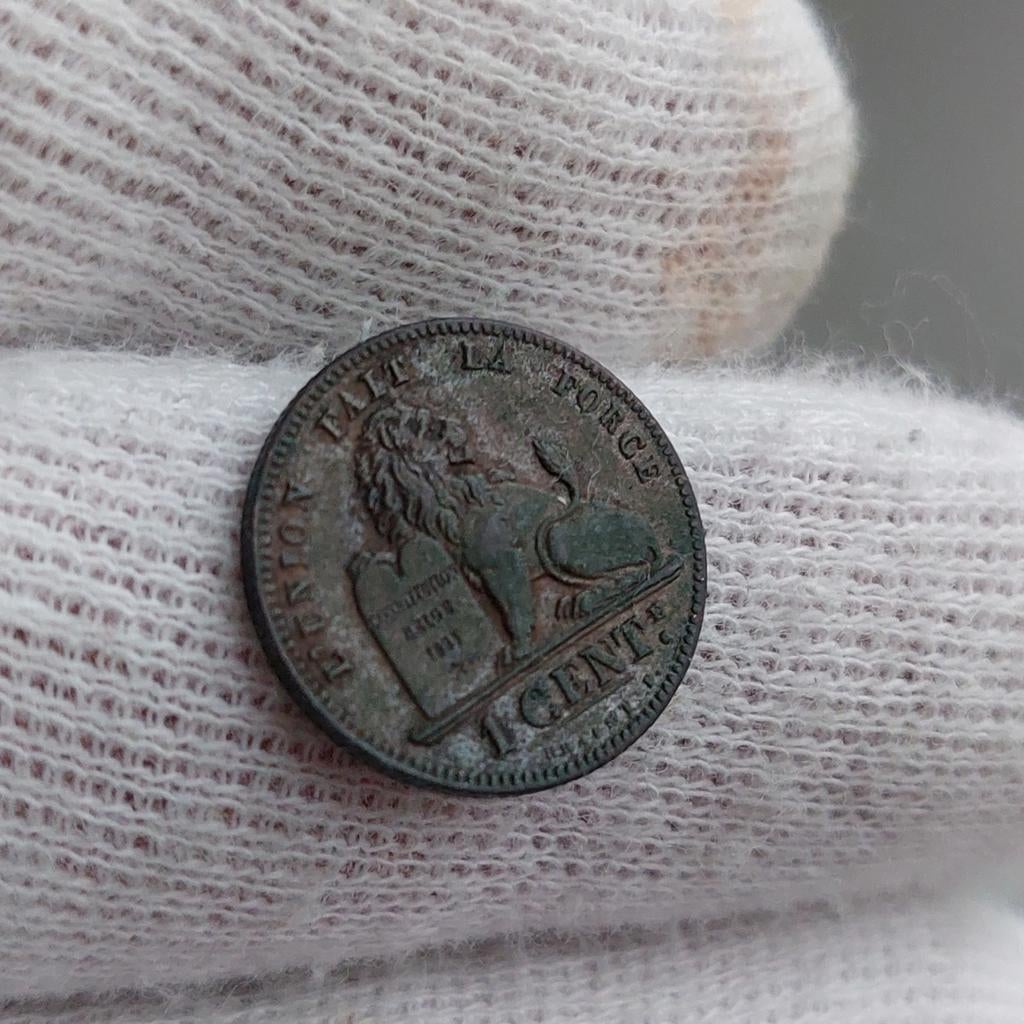 Munt / België / Leopold II / 1 Cent / 1882 FR, Ophalen of Verzenden, Losse munt