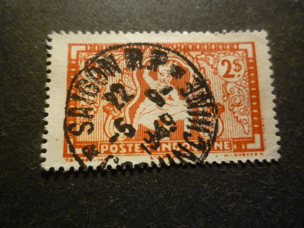 Indochina/Indochine 1931 Mi FR-IC 170(o) Gestempeld/Oblitéré, Timbres & Monnaies, Timbres | Asie, Envoi
