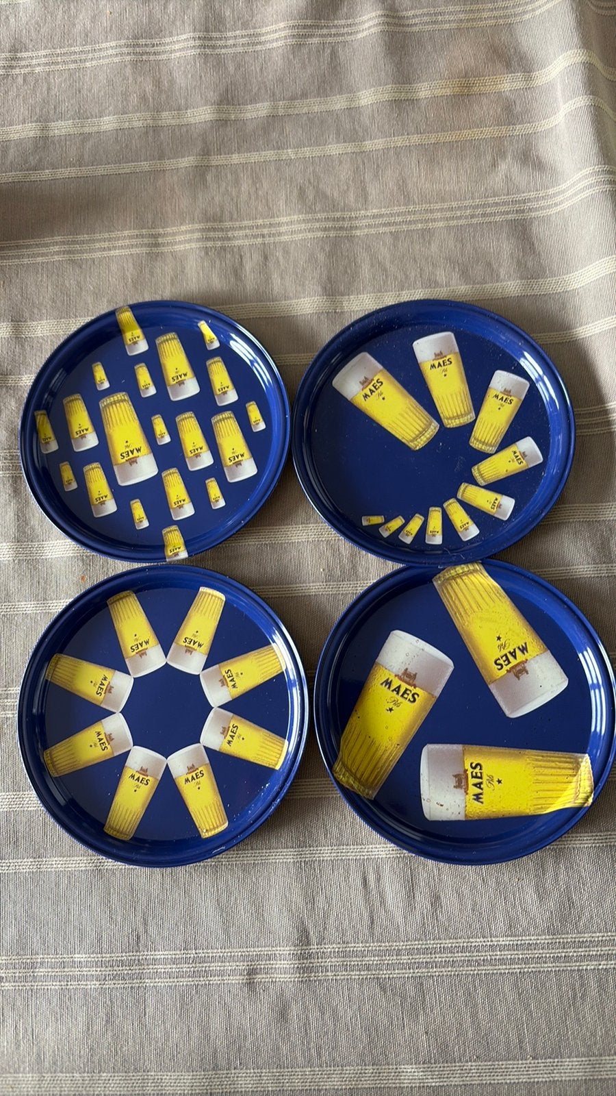 Sous-verres Maes, Neuf, Enlèvement ou Envoi, Sous-verre, Bleu