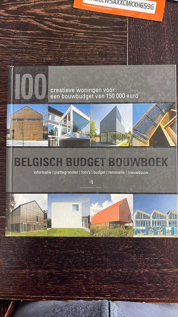 Belgisch budget bouwboek, Boeken, Ophalen of Verzenden