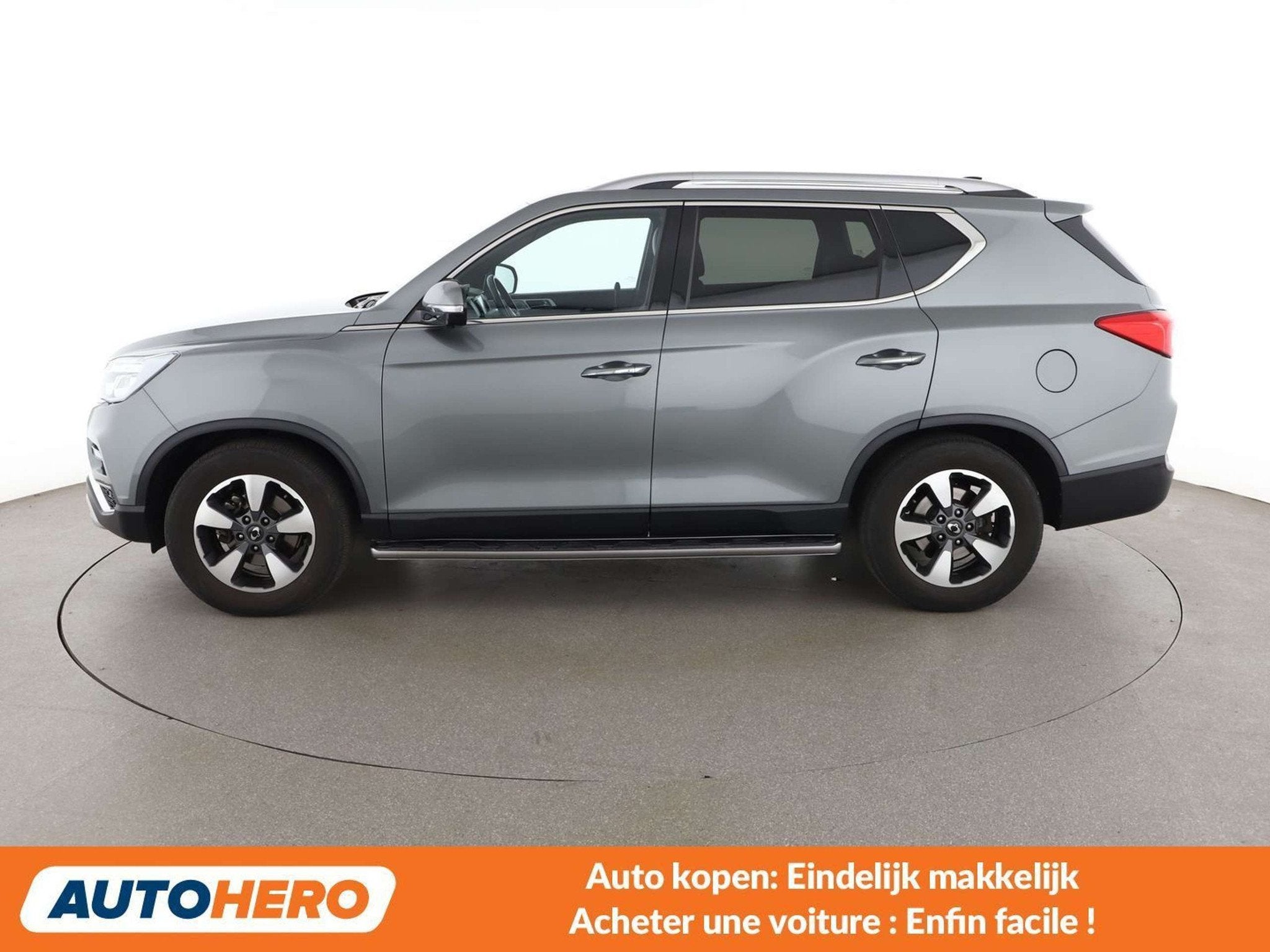 SsangYong Rexton 2.2 TD Sapphire 4x4 (automatique), Autos, Cuir, Argent ou Gris, Achat, 2157 cm³