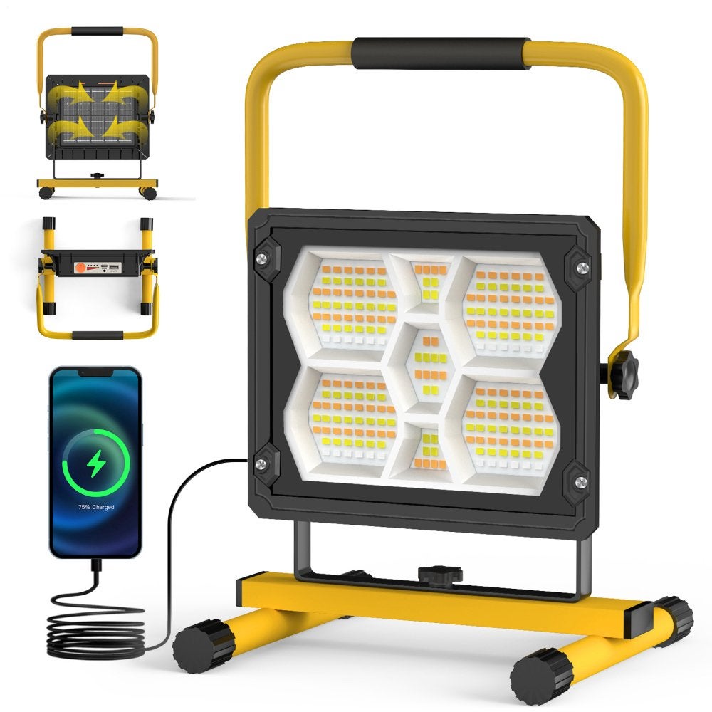Lampe de travail solaire + support 155 cm neuve !, Neuf, Enlèvement ou Envoi, Avec pied, Autres types