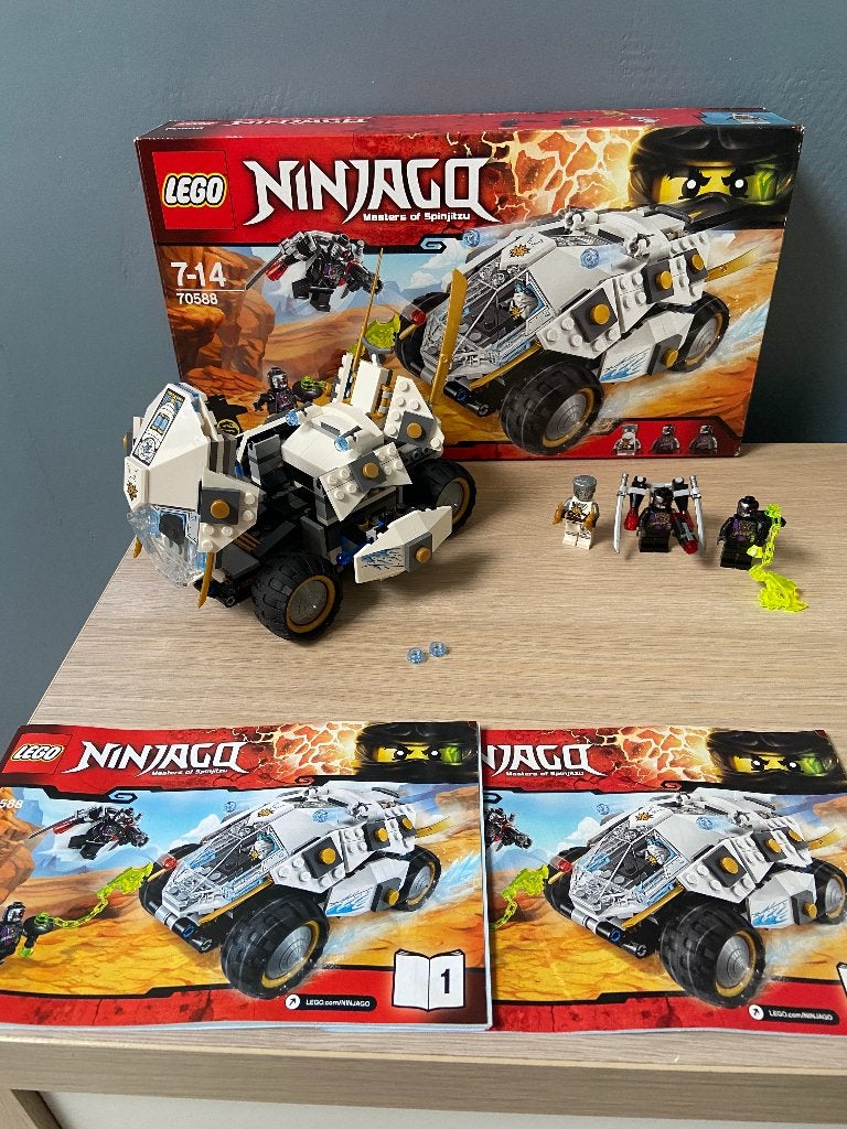 lego titanium ninja tumbler 70588, Enlèvement ou Envoi, Comme neuf, Autres marques