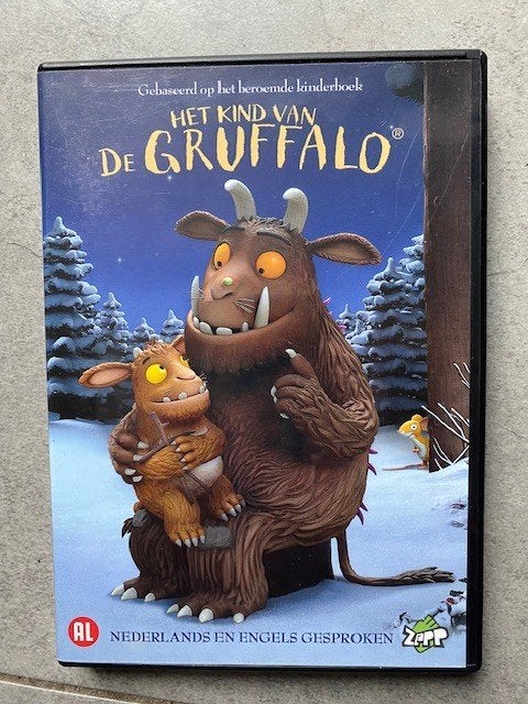 DVD Het kind van de GRUFFALO  Nieuwstaat, Enlèvement ou Envoi, Tous les âges, Néerlandais, Animation