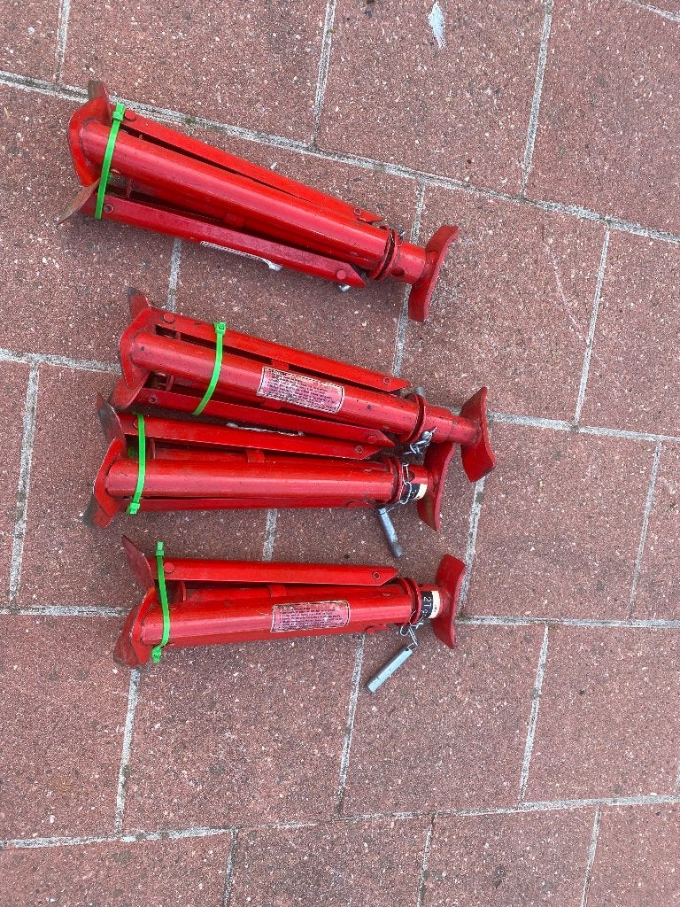 assteun - 4 stuks - 2 ton, Auto diversen, Ophalen of Verzenden, Gebruikt
