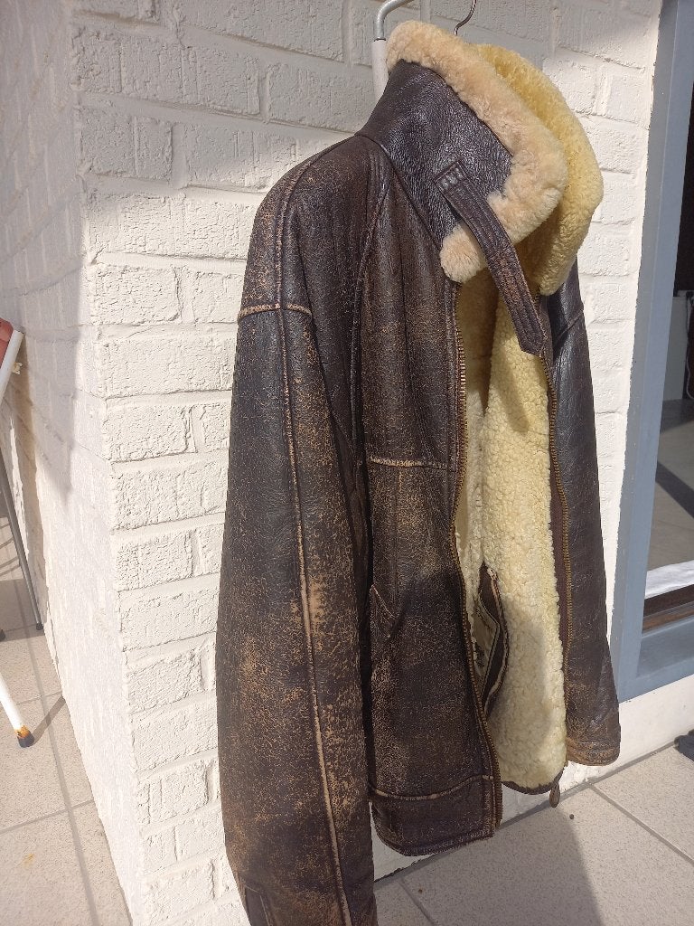 blouson BOMBARDIER  B-6,, Vêtements | Hommes, Enlèvement ou Envoi, Porté, Taille 48/50 (M), Brun