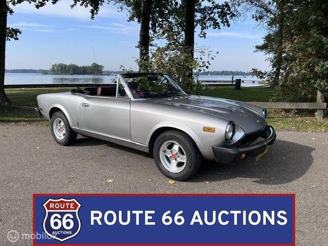 Fiat Spider 2000 | 1981 | Route 66 Auctions, Autos, Achat, Entreprise, Boîte manuelle, Autre carrosserie