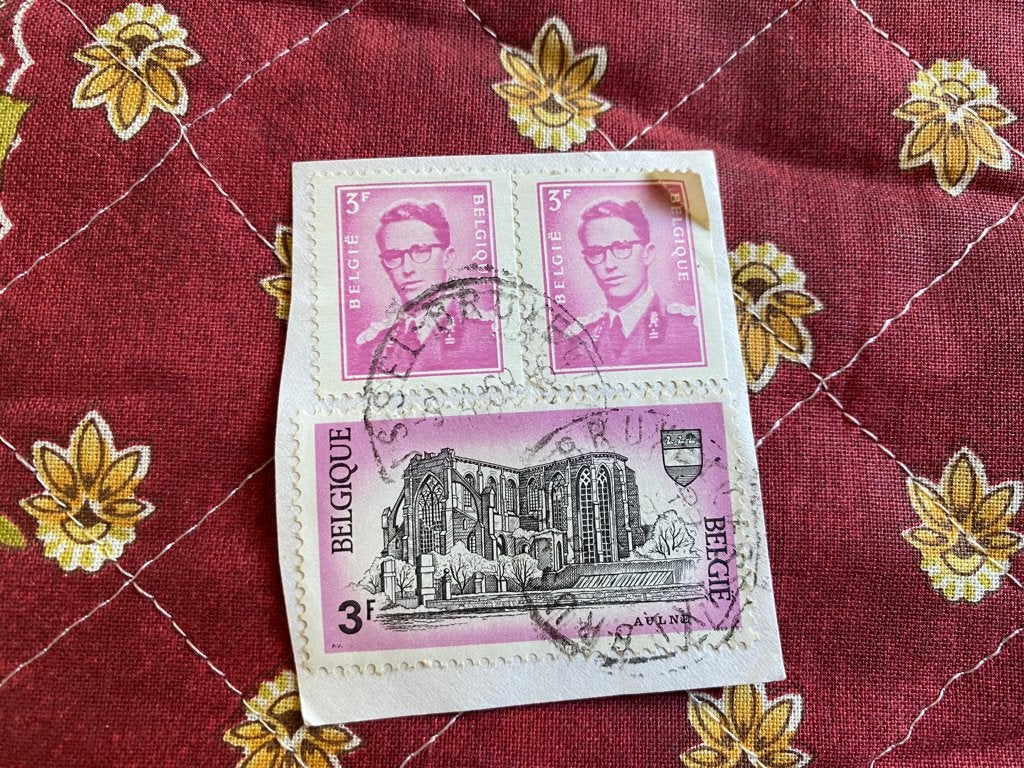 Timbre Belgique 1969 Abbaye d'Aulne et Roi Baudouin Y&T 1483, Timbres & Monnaies, Timbres | Europe | Belgique, Oblitéré, Affranchi