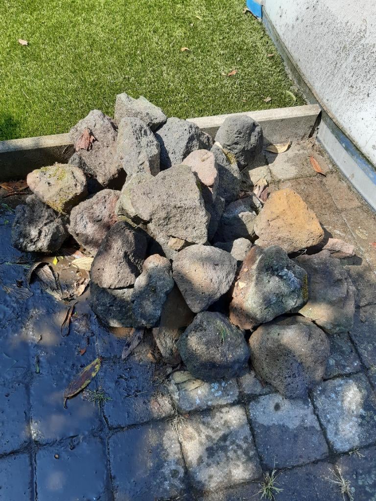 Lavastenen, Tuin en Terras, Ophalen