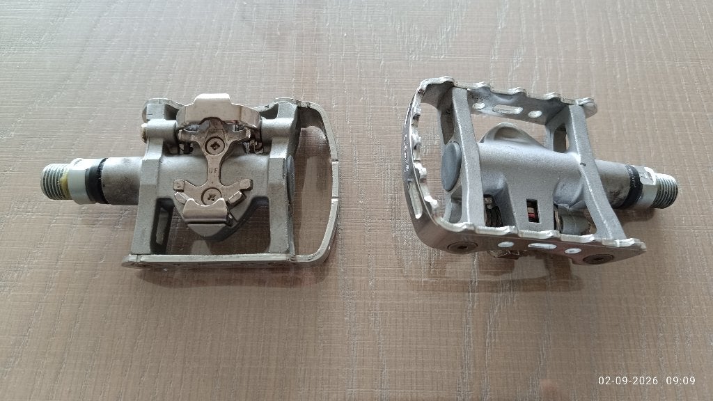Shimano PD-M324 SPD Pedalen, Vélos & Vélomoteurs, Vélos Pièces, Pédalier ou Pédales, Comme neuf, Stadsfiets, Enlèvement