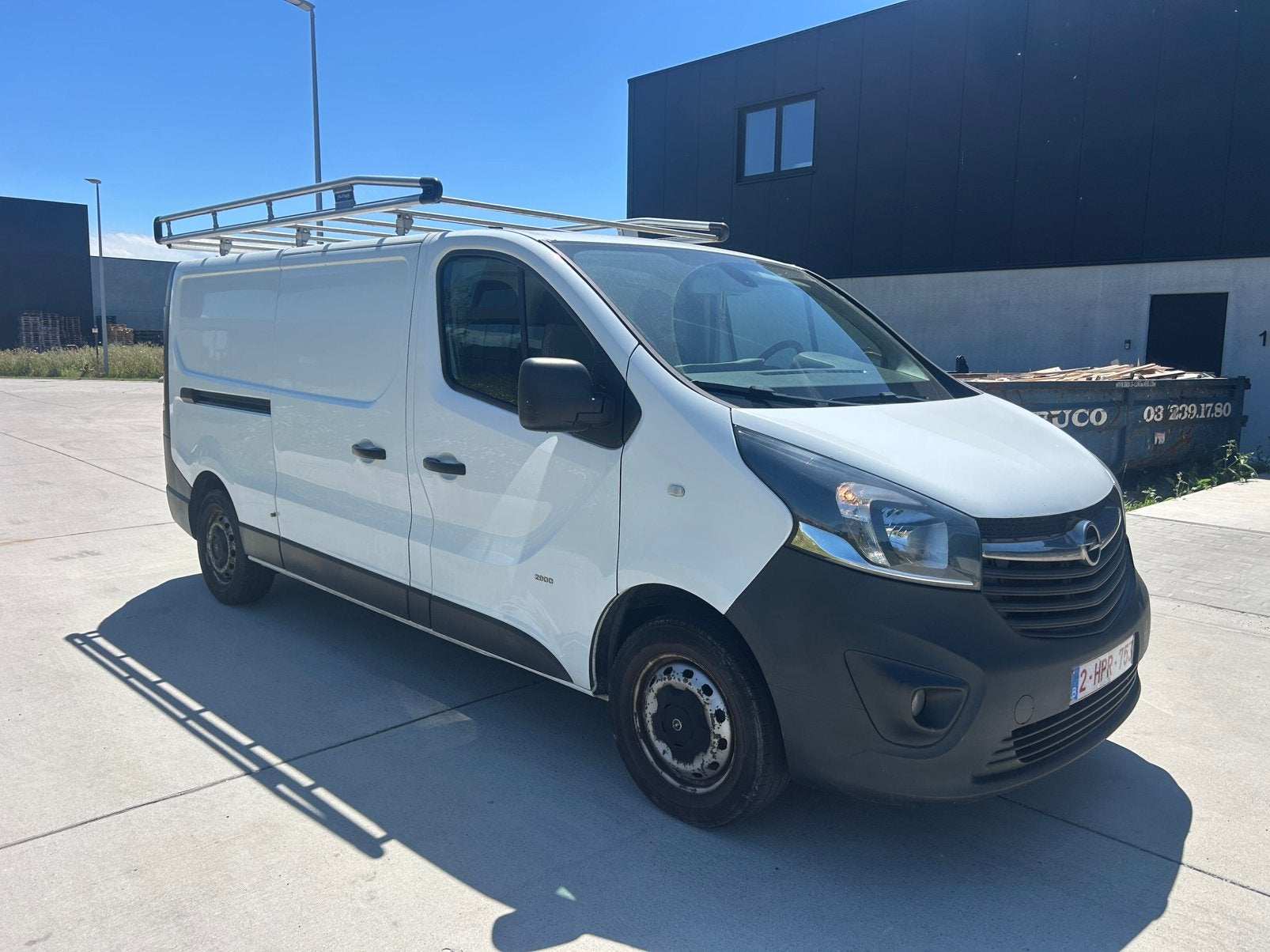 Opel vivaro 1.6, Auto's, Voorwielaandrijving, Euro 5, Zwart, Wit