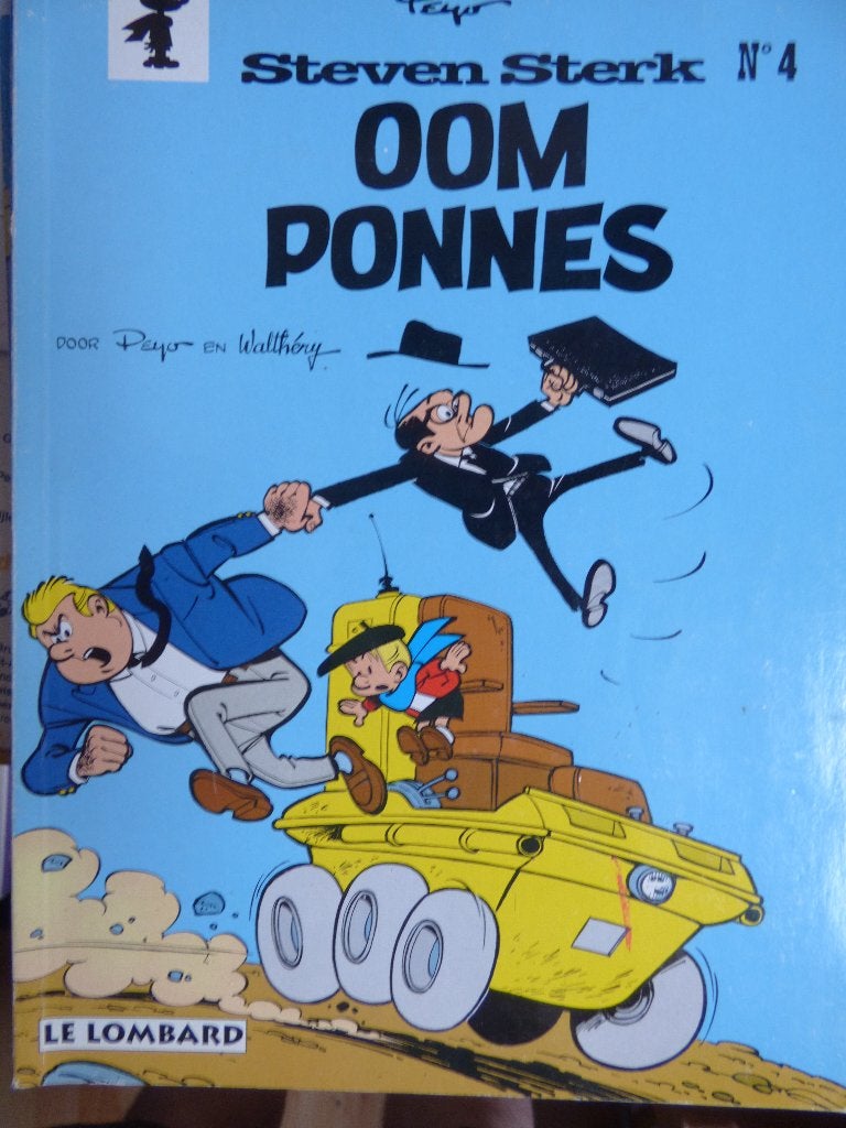 steven sterk nr 4   oom ponnes    softcover, Boeken, Ophalen of Verzenden