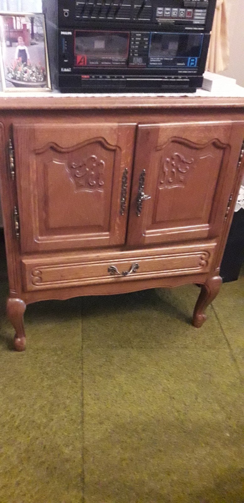2 Bretoense bijzetkastje  20€, Antiek en Kunst, Ophalen