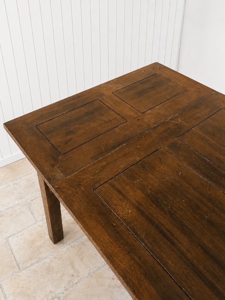 Table à manger en bois vernis, Maison & Meubles, Cinq personnes ou plus, 150 à 200 cm, 50 à 100 cm, Enlèvement