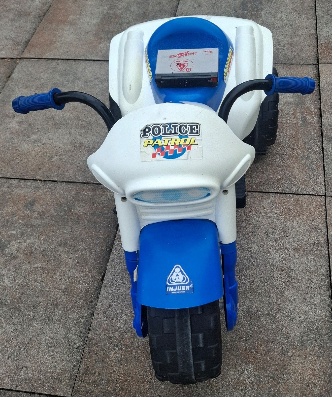 Moto électrique pour enfants - Police Patrol, Utilisé