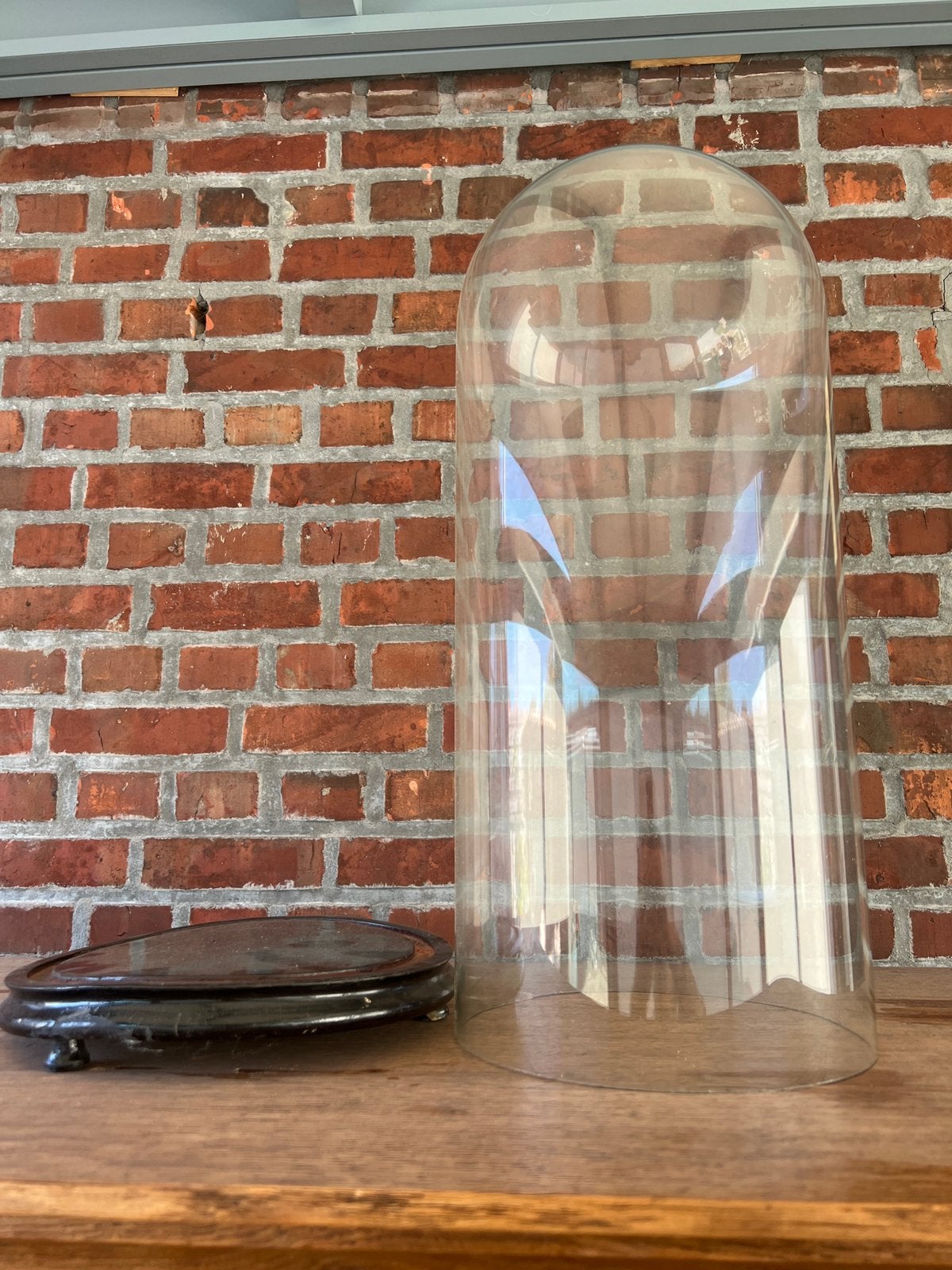 glazen stolp, Glas, Ophalen, Zo goed als nieuw