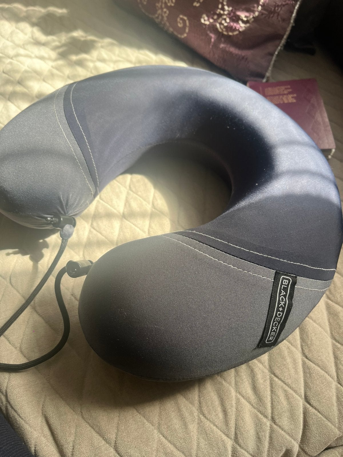 Oreiller cervical Oreiller de soutien BLACK+DECKER, Ophalen of Verzenden, Zo goed als nieuw