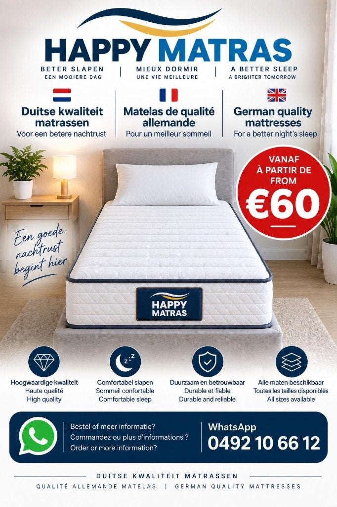MATRAS, Ophalen, Nieuw, Matras