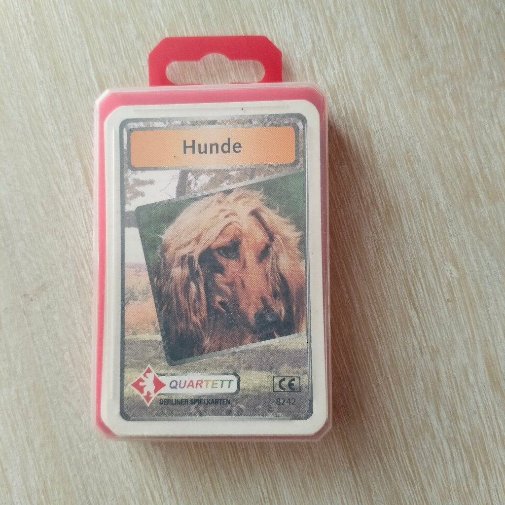 Kwartet Hunde (Duitstalig), Ophalen, Gebruikt