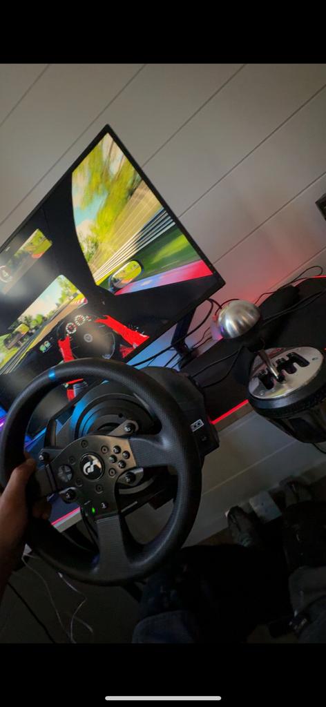 Volant Thrustmaster T300RS GT + BOITE TH8A Et frein a main, Enlèvement ou Envoi, Comme neuf