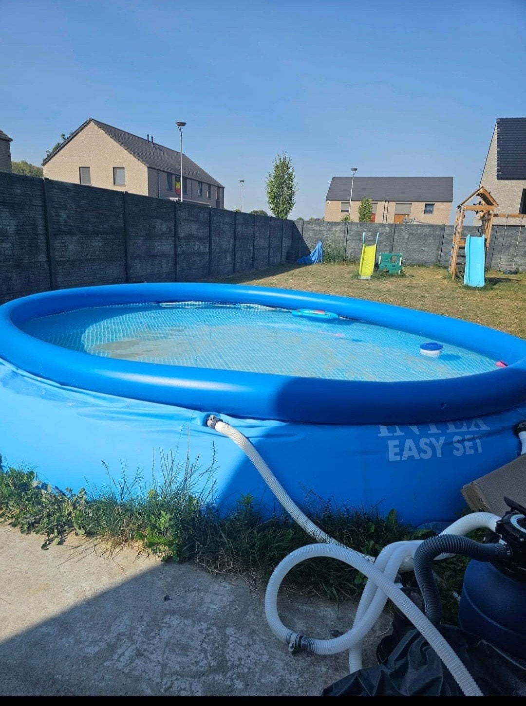 piscine intex 4,57 + accessoires, 300 cm ou plus, Rond, Comme neuf, Enlèvement